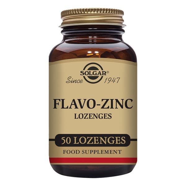 Flavo-Zinc Solgar (50 tabletter)