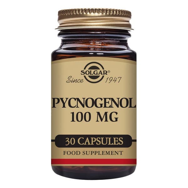 Tallbark extrakt och pycnogenol Solgar 30225 100 mg (75 cc) (30 Kapslar)