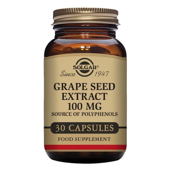 Grape Seed Extract Solgar E1355 100 mg