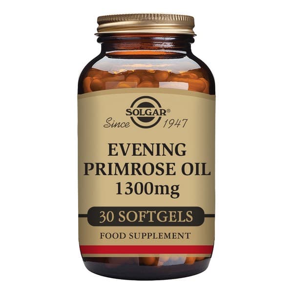 Primrosolja Solgar 1300 mg (30 Kapslar)