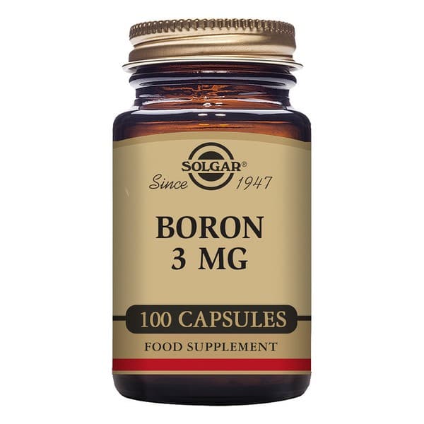 Bor Solgar 3 mg (100 Kapslar)