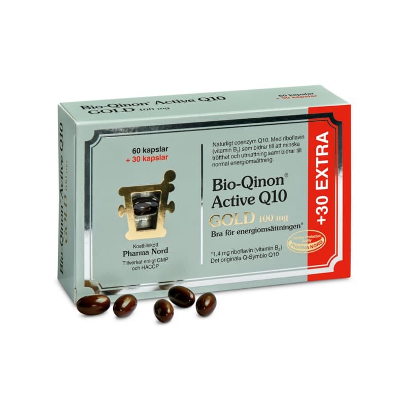 Bio-Qinon Active Q10 Gold 100mg 60k + 30k