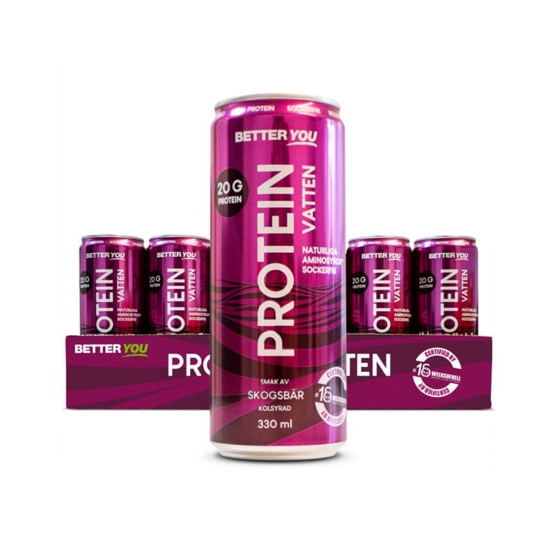 Proteinvatten Skogsbär 24st