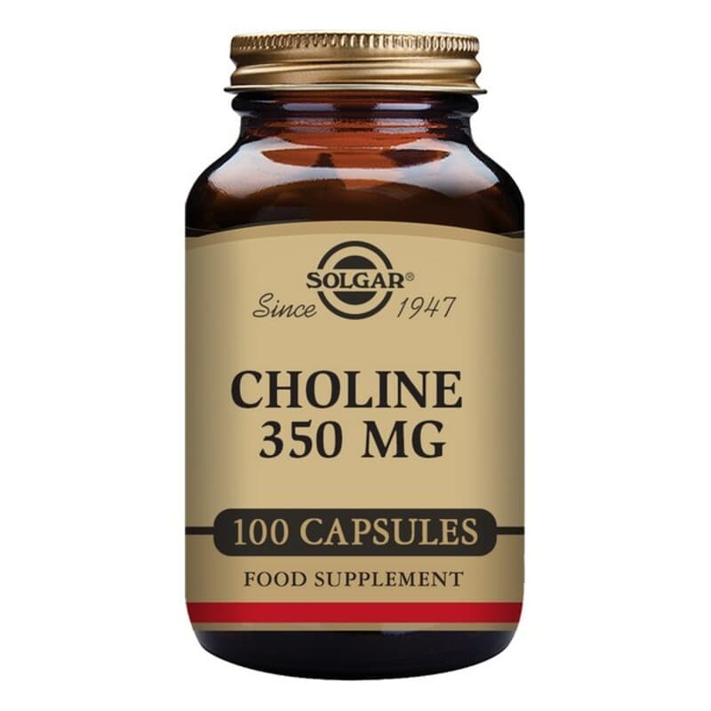 Kolin Solgar 350 mg (100 Kapslar)