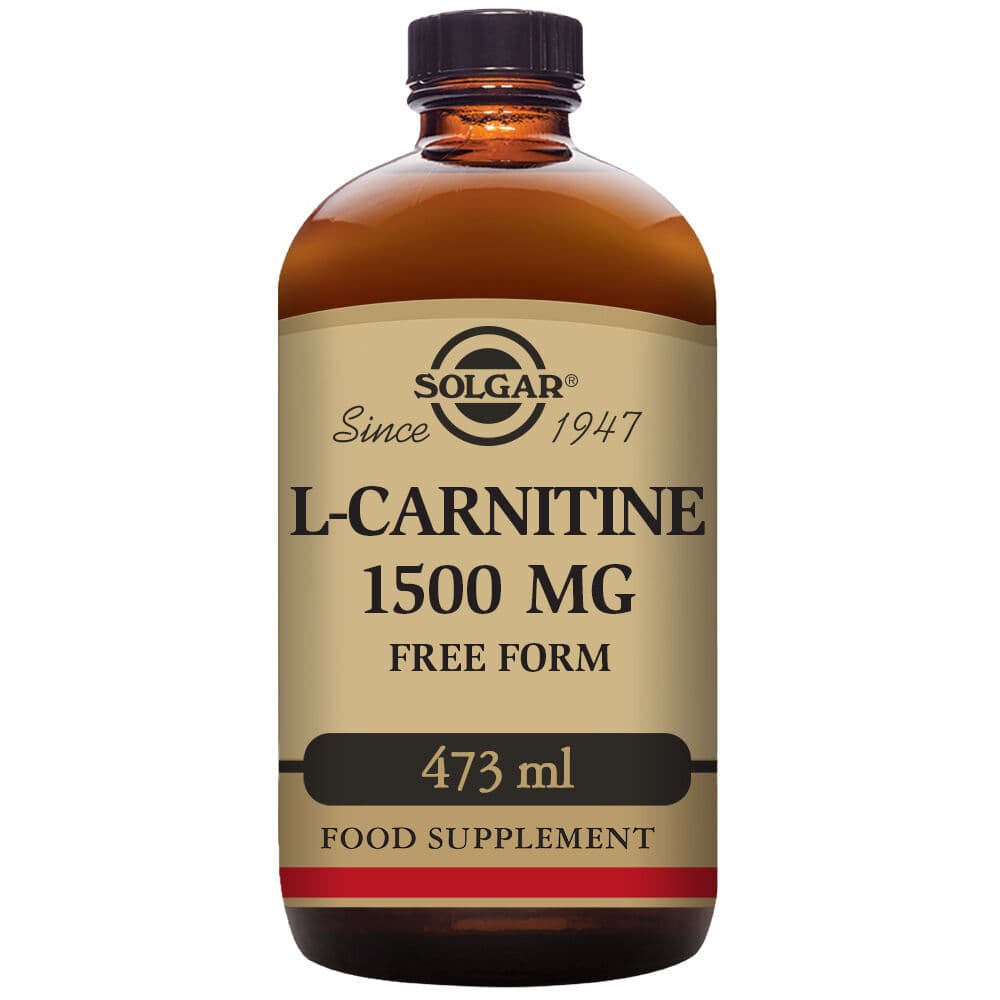 L-Karnitin Vätska Solgar 1500 mg