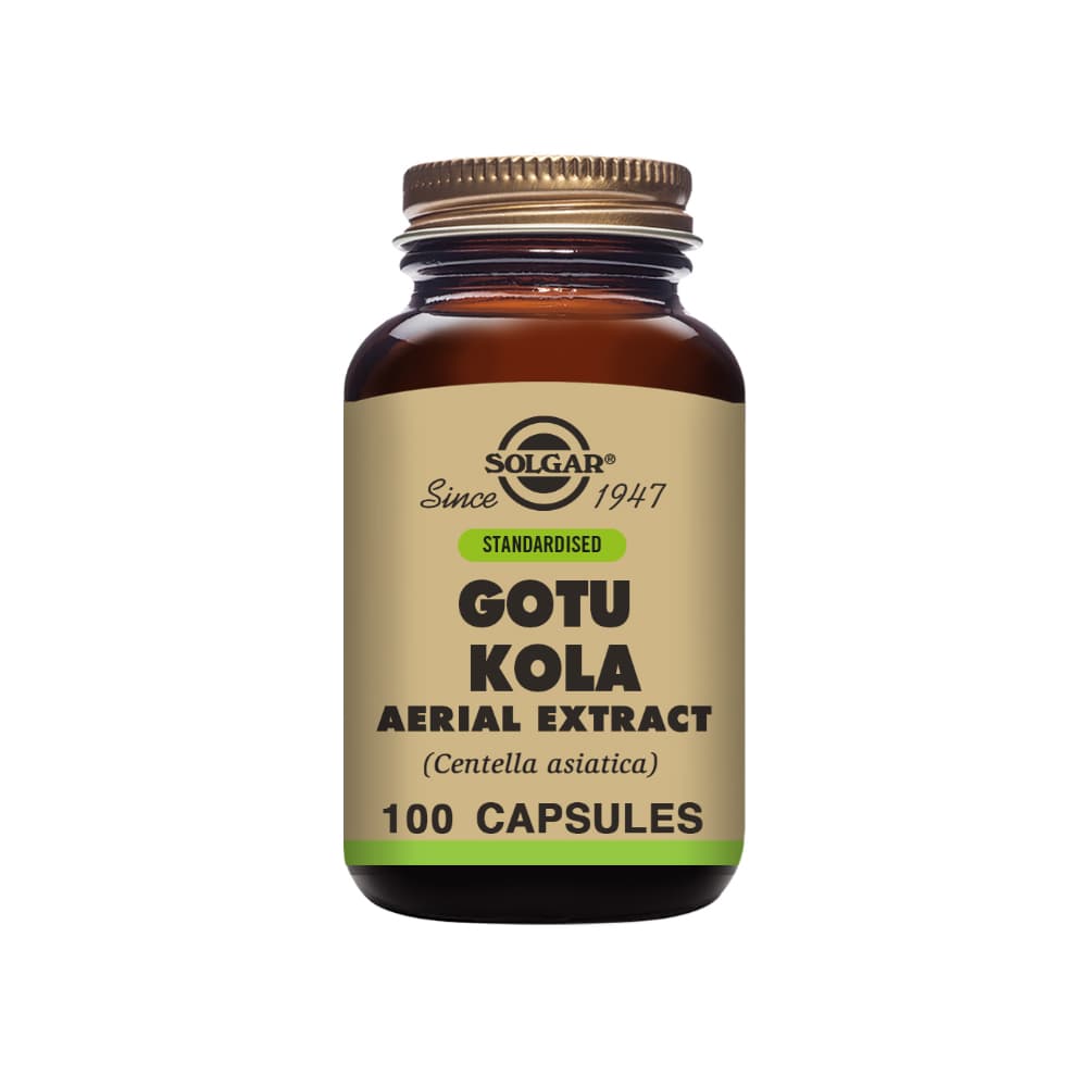 Gotu Kola Aerial Extract Solgar 100 Kapslar