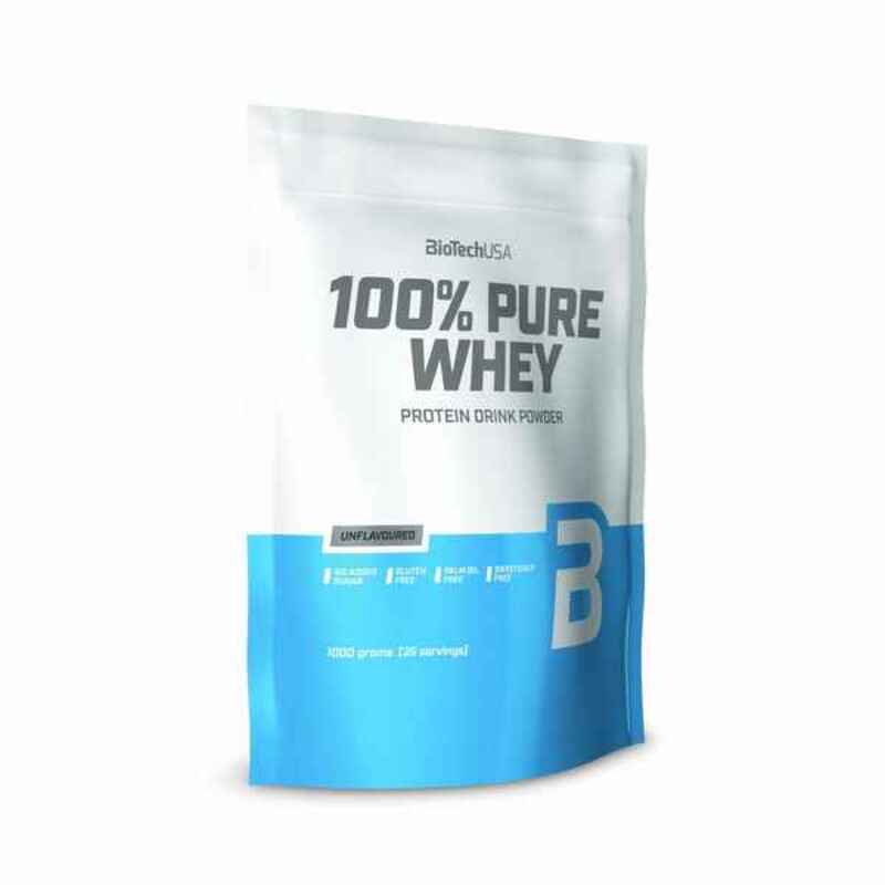 Vassleprotein Biotech USA 100 % Pure Whey Karamellfärgat Capuccino (1000 g)