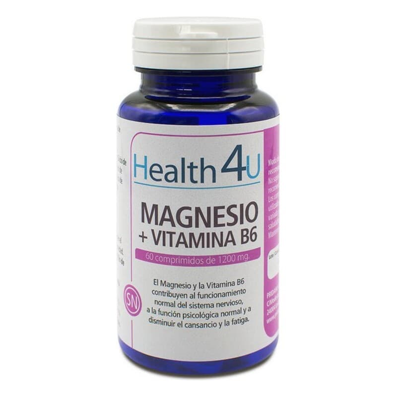 Tabletter Health4u Magnesium B6-vitamin (60 uds)