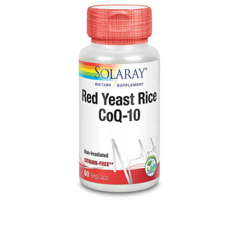 Kapslar Solaray Red Yeast Rice Plus Q10 (60 uds)