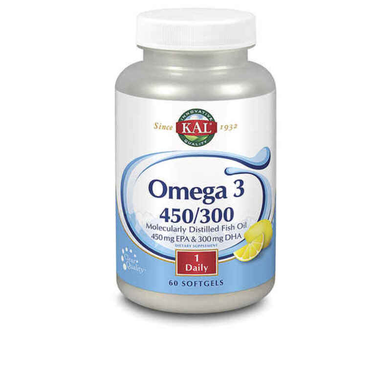 Omega 3 Kal Omega 3 Sojalecitin (60 uds)