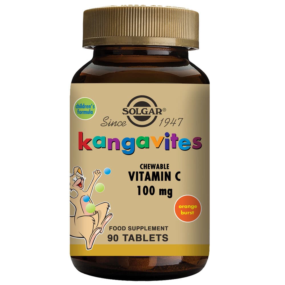 Kangavites Vitamin C Solgar 100 mg (90 tabletter)