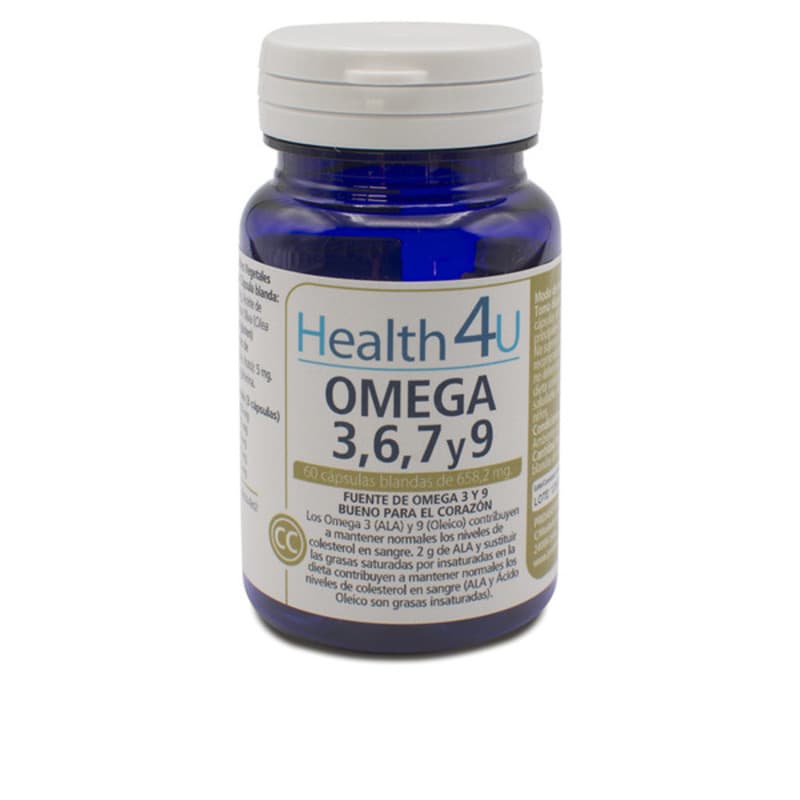 Kosttillskott Health4u Omega 3, 6, 7 y 9 (60 uds)