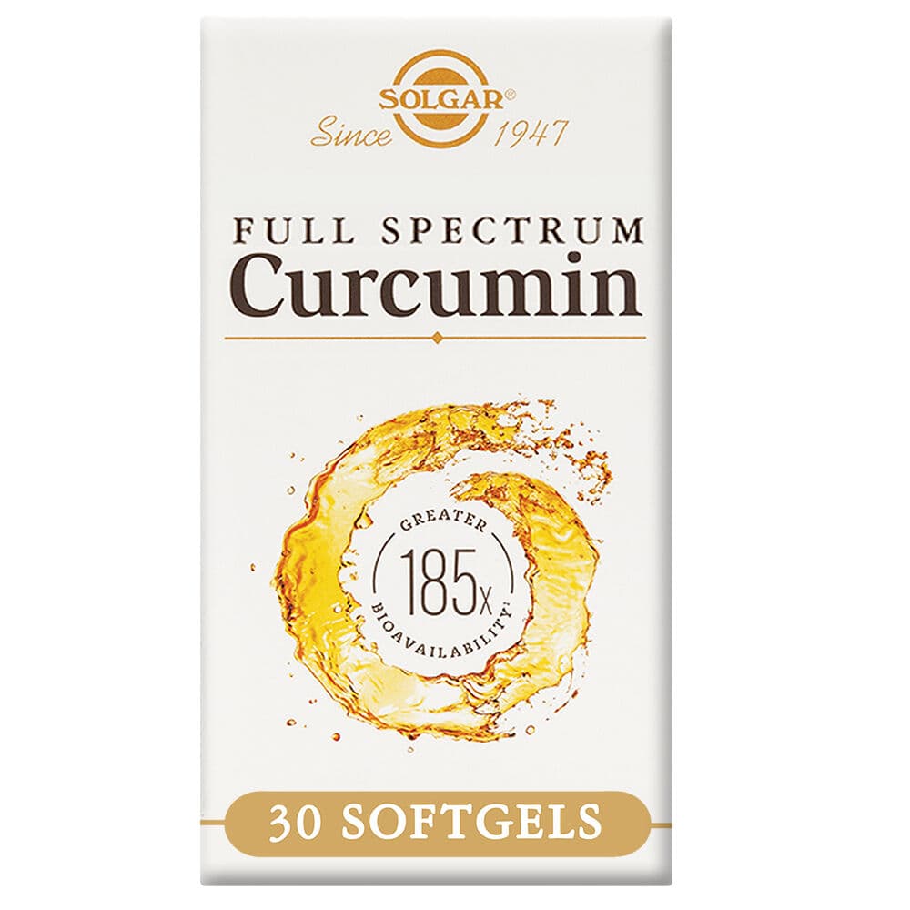 Full Spectrum Gurkmeja Solgar (30 Kapslar)