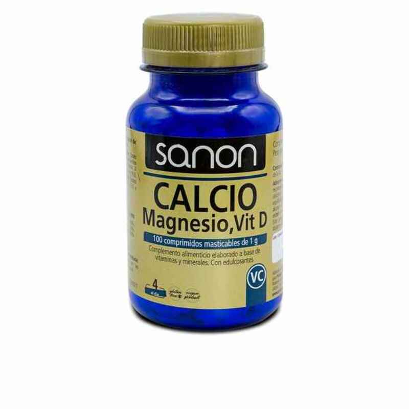 Kapslar Sanon Magnesium Kalcium D-vitamin (100 uds)