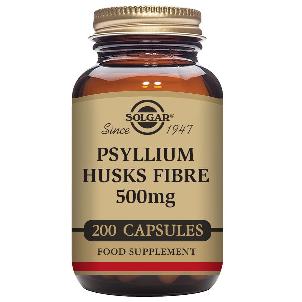 Psyllium Husk Fiber Solgar (200 Kapslar)