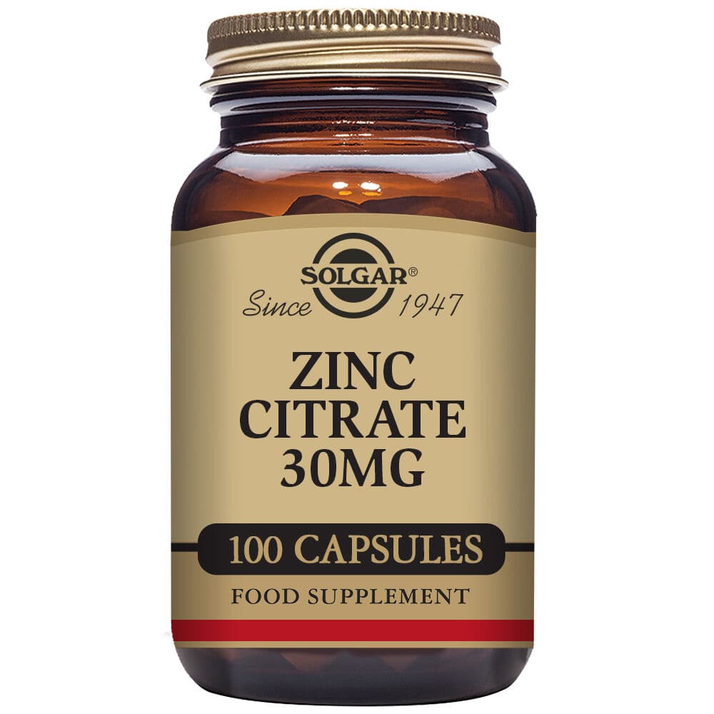 Zink citrat Solgar 30 mg