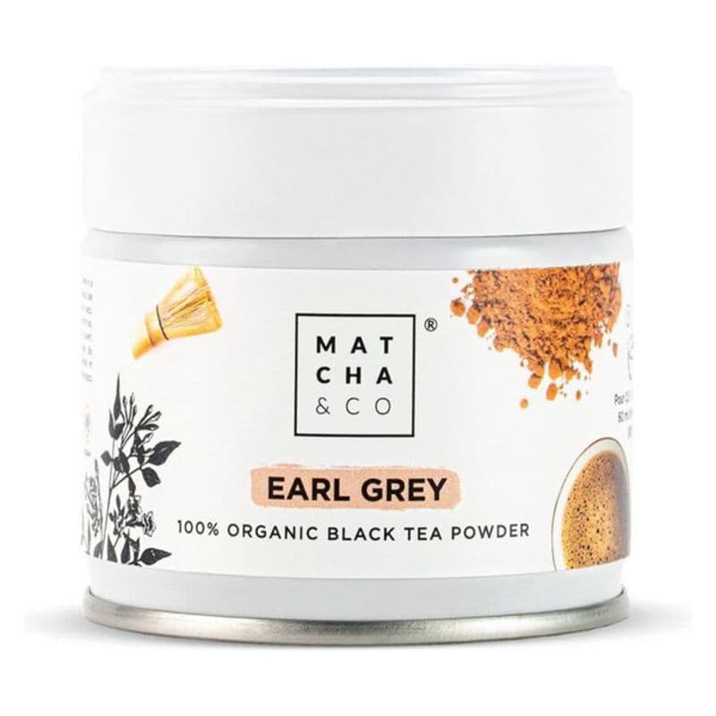 Kosttillskott Matcha & Co Earl Grey Black Tea Powder