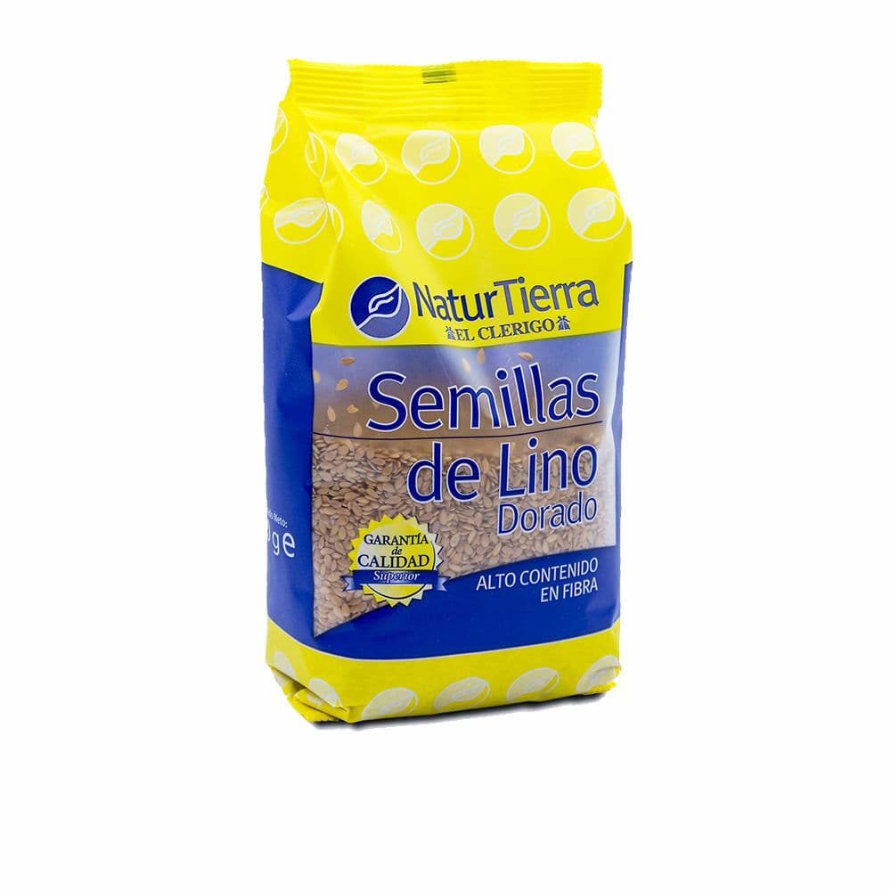 Kosttillskott Naturtierra Gyllene Semillas de Lino (400 g)
