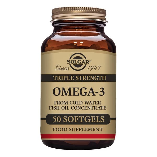 Triple Concentration Omega-3 Solgar