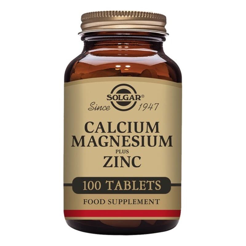 Kalcium - magnesium plus zink Solgar