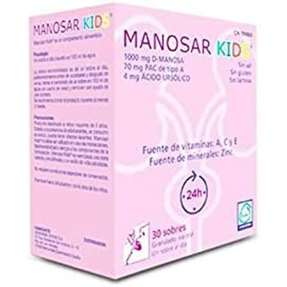 Kosttillskott MANOSAR Kids (Renoverade A+)