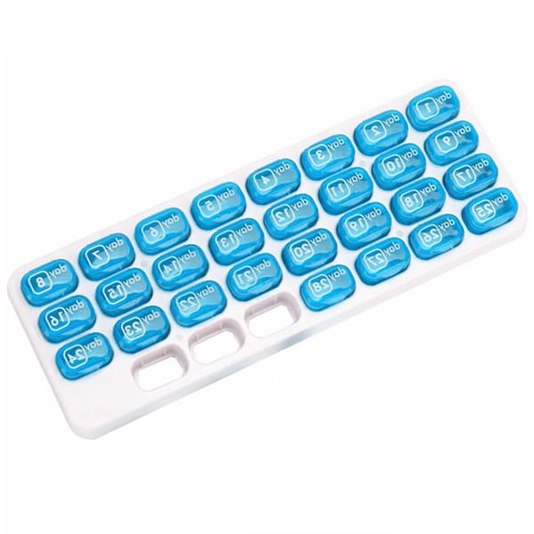 Rymlig Dosett Medicinask Medicinlåda (31-FACK)
