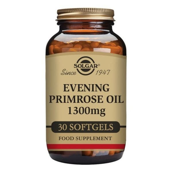 Primrosolja Solgar 1300 mg 30 antal