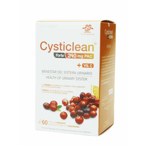 Ruoansulatuksen lisäravinne CYSTICLEAN Forte 60 osaa