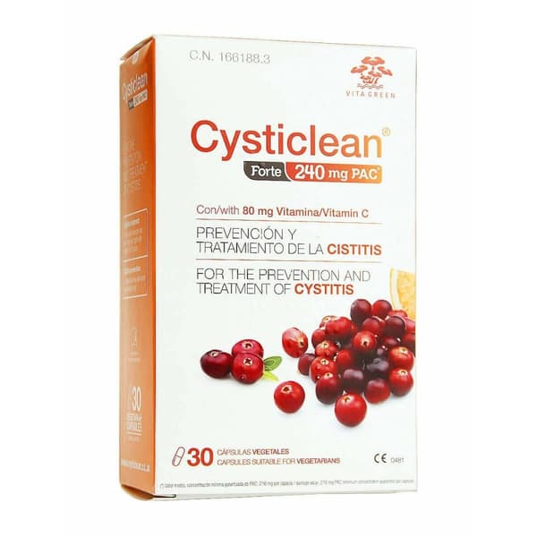 Kosttillskott för matsmältning CYSTICLEAN Forte 30 antal