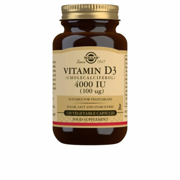 D3-vitamiini (kolekalsiferoli) Solgar E52908 120 osaa