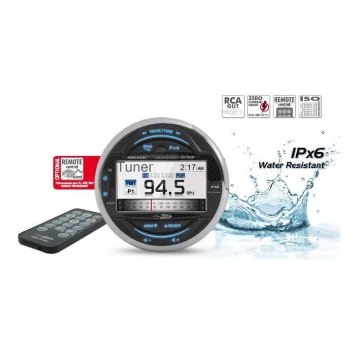 CALIBER Marine -autoradio USB / SD Bluetooth AM / FM MRM641BT