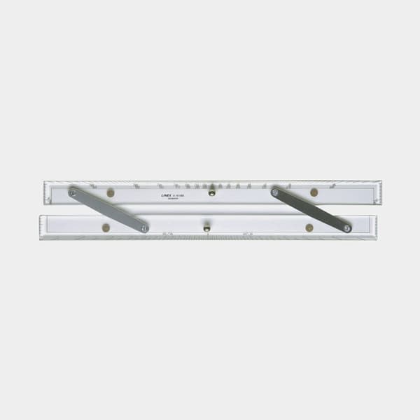 Parallellinjal Linex A1618M, 450 mm, armar i aluminium