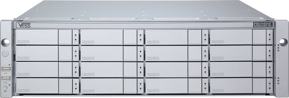 Promise VessRAID J2600sD, <b>3U</b> 19" RAID-løsning med <b>16</b>x3,