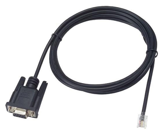 Promise DB9 - RJ11 serial consol kabel, tilpasset VessRAID, 2m, sort
