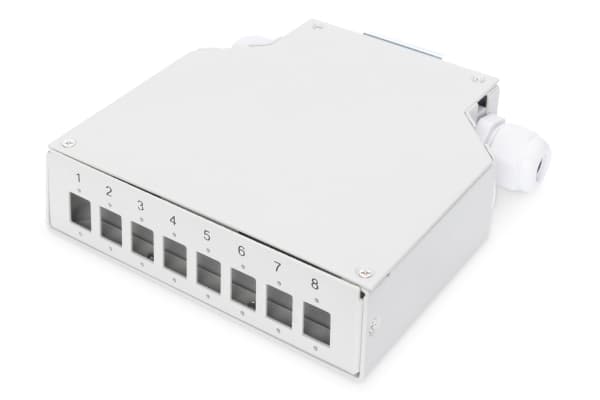 DIGITUS Professional DN-96891 - Spleiseboks for fiberoptikk - 8 porter