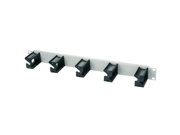 Telegärtner - Rackfyllingsplate - lys grå - 1U - 48,3 cm (19")