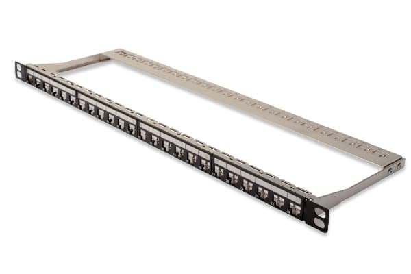 Digitus DN-91422, Cat6a, Musta, SPCC, Telinekiinnitys, 0.5U, -20 - 70 °C