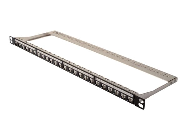 Digitus DN-91422, Cat6a, Musta, SPCC, Telinekiinnitys, 0.5U, -20 - 70 °C