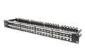 Miniatyrbilde 3 av 5: DIGITUS Professional DN-91424 - Koblingspanel - CAT 6a - STP - svart, RAL 9005 - 1U - 19" - 48 porter