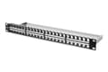 Miniatyrbilde 2 av 5: DIGITUS Professional DN-91424 - Koblingspanel - CAT 6a - STP - svart, RAL 9005 - 1U - 19" - 48 porter