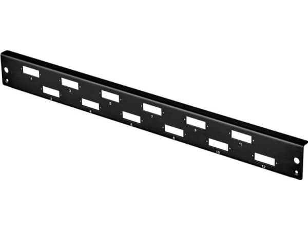 Renkforce RF-3784308, LC,SC, Svart, 44,3 mm, 12,7 mm, 432 mm, Boks