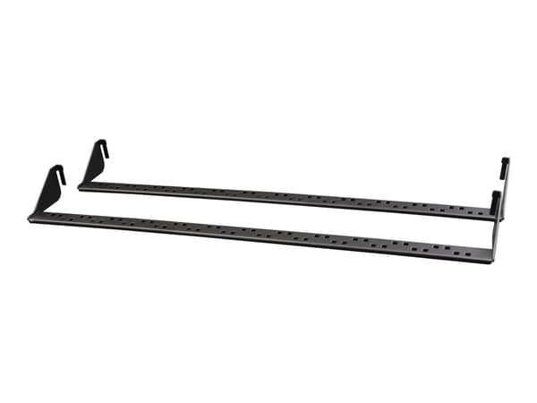 Gembird NPP-C548CM-001 - Patchpanel med kabelstyring - CAT 5e - svart - 2U - 19" - 48 porter