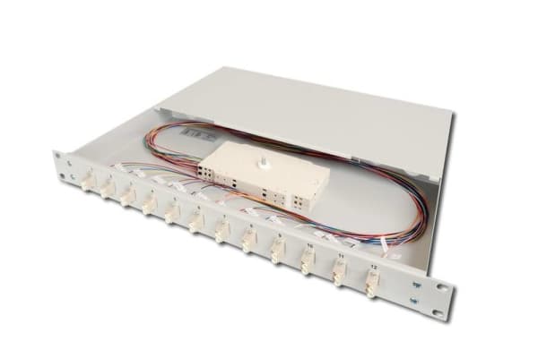 DIGITUS Professional DN-96332/3 - Spleiseboks for fiberoptikk - 1U - 19"