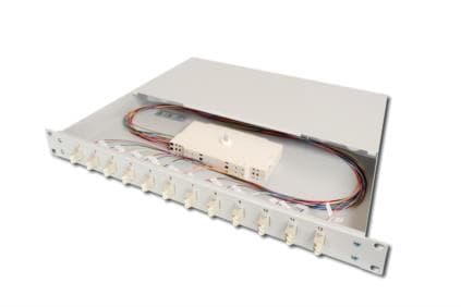 DIGITUS Professional DN-96332/3 - Spleiseboks for fiberoptikk - 1U - 19"