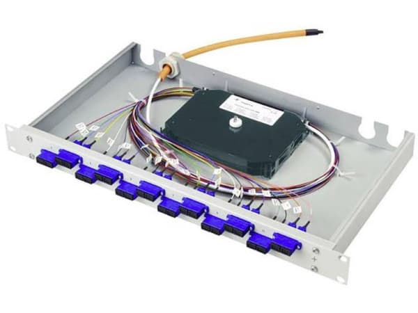 Telegärtner Telegärtner fiberoptisk patchpanel 6 porter SC 1 U
