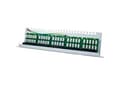 Miniatyrbilde 2 av 2: Patch Panel 50xTP CAT3 ISDN 19 Lichtgrau Synergy 21