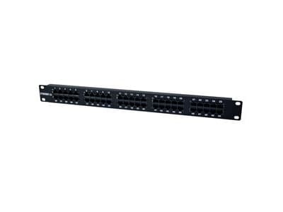 Patch Panel 50xTP CAT3 ISDN 19 Schwarz Synergy 21