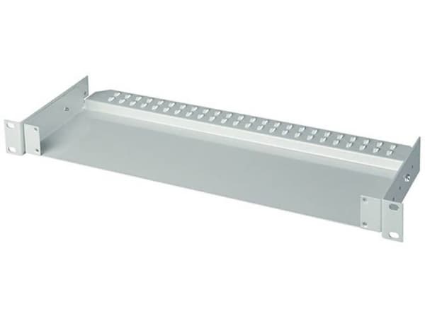Telegärtner H02030A0048, Grå, Stål, Stativmontering, 1U, 435 mm, 40 mm