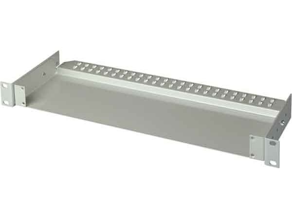 Telegärtner H02030A0048, Grå, Stål, Stativmontering, 1U, 435 mm, 40 mm Grå