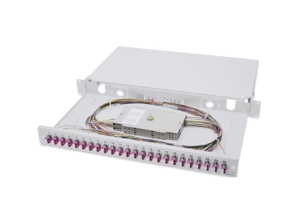 DIGITUS Professional DN-96332-4 - Fiberoptisk skarvlåda - LC x 48 - 1U - 19"
